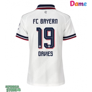 Bayern Munich Alphonso Davies #19 Replika Udebanetrøje Dame 2026-27 Kortærmet